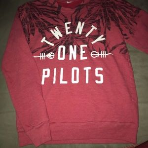 Twenty one pilots crew neck